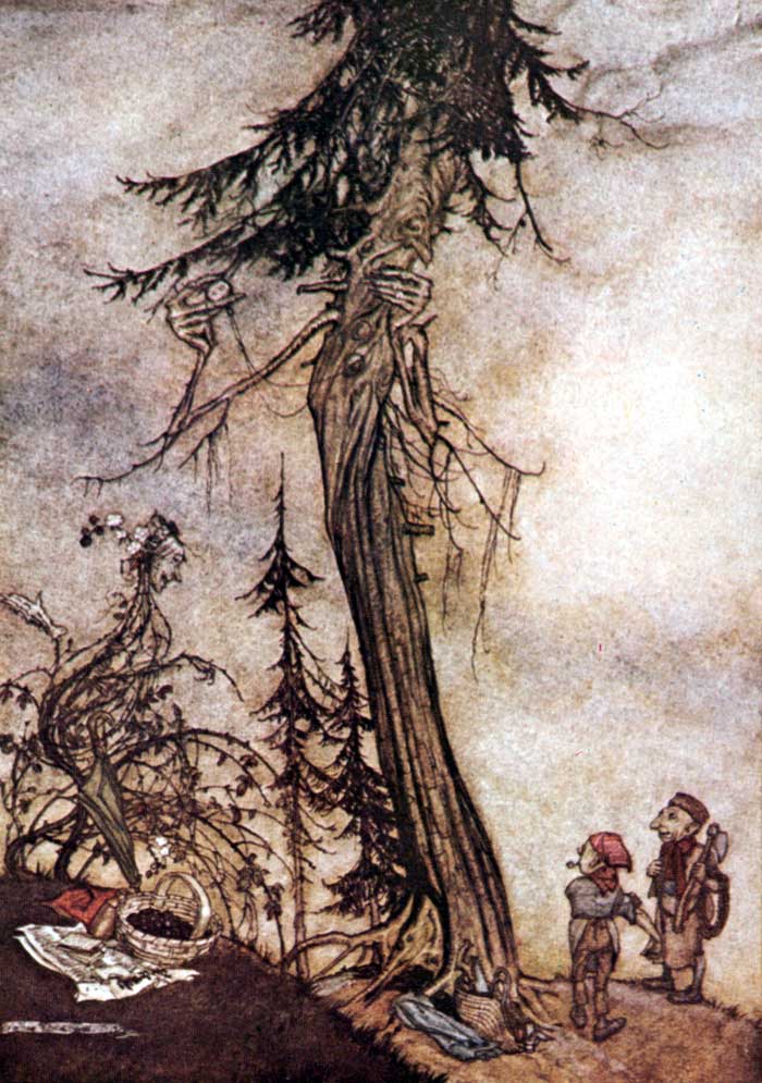 Illustration for The Wolf and the Boy