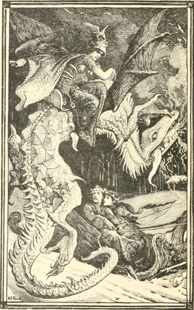 Illustration for The Story of the Merchant and the Genius